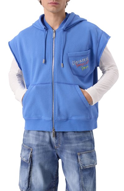 Хлопковая толстовка DSQUARED2, арт. S78HG0028/S25140, фото 3