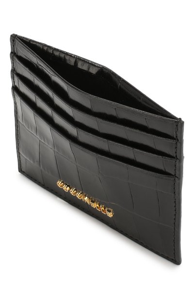 Кожаный футляр для кредитных карт COCCINELLE черного цвета по цене 5900 руб., арт. E2 EX6 12 95 01, фото 3 Кожаный футляр для кредитных карт COCCINELLE, арт. E2 EX6 12 95 01, фото 3