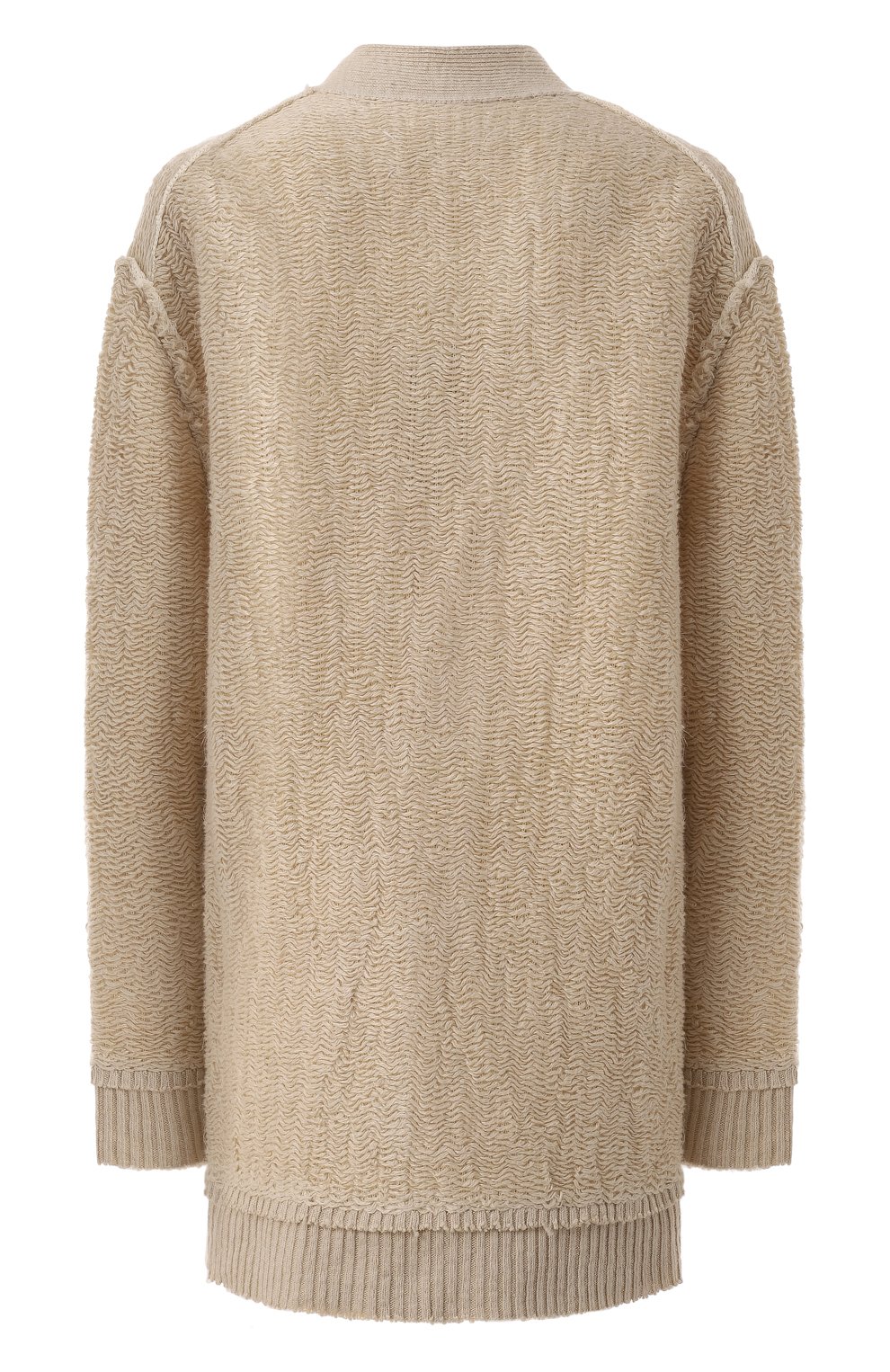 Кардиган MAISON MARGIELA бежевого цвета по цене 299500 руб., арт. S51HP0002/S18198, фото 2 Кардиган MAISON MARGIELA, арт. S51HP0002/S18198, фото 2