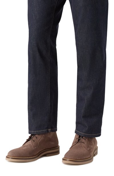 Замшевые ботинки BRUNELLO CUCINELLI, арт. MZUPEAT710, фото 3