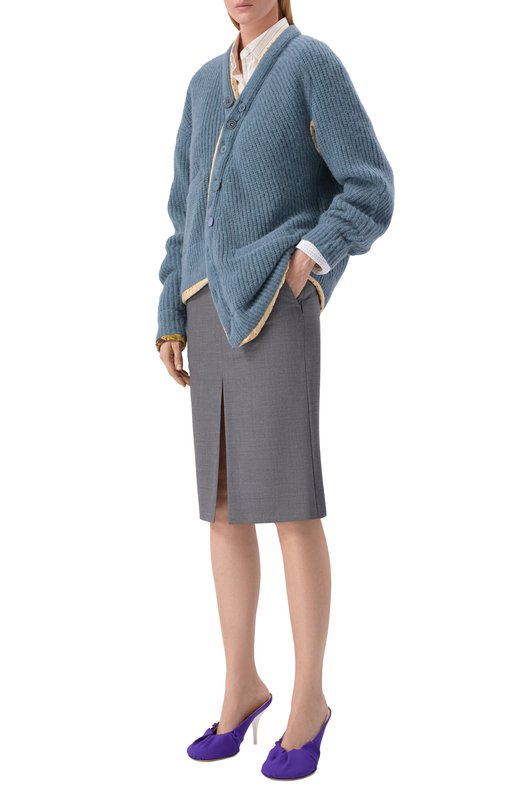 Утепленный кардиган Undercover UC2E1902 Голубой  UC2E1902 Фото 2