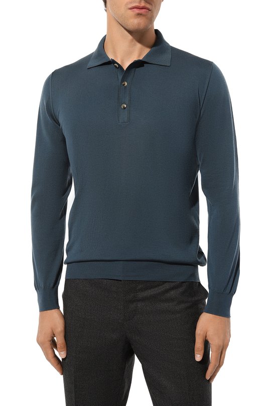 Шерстяное поло Svevo Зелёный, фото 3