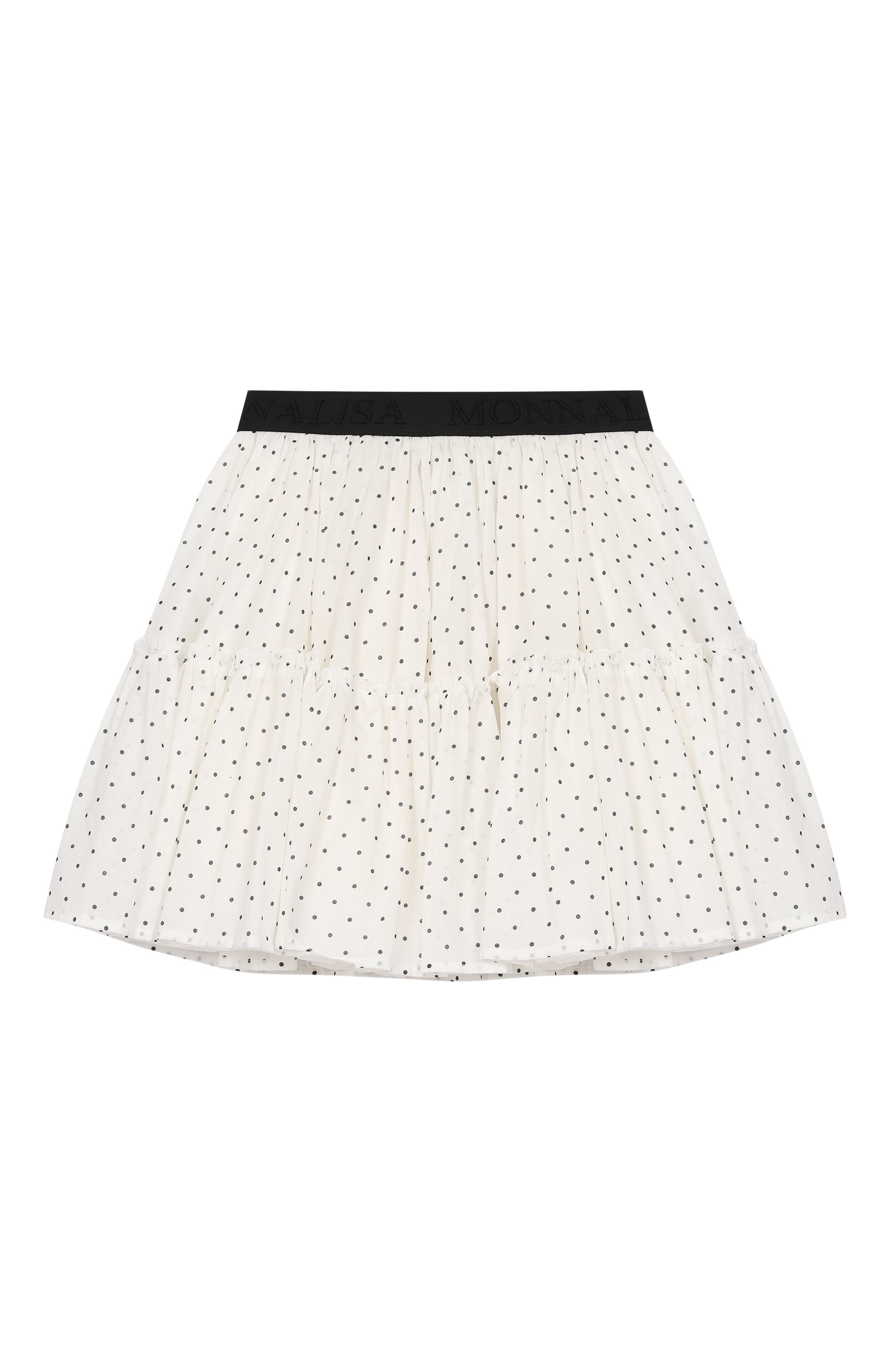 Юбка из хлопка и лиоцелла MONNALISA, арт. 11G702, фото 1