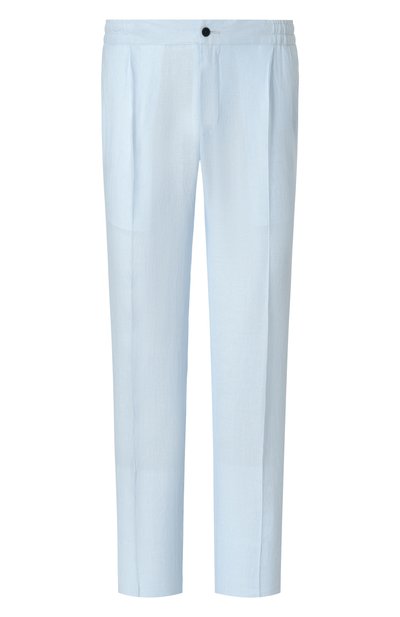 Мужские льняные брюки KITON, арт. UPN01H0928602