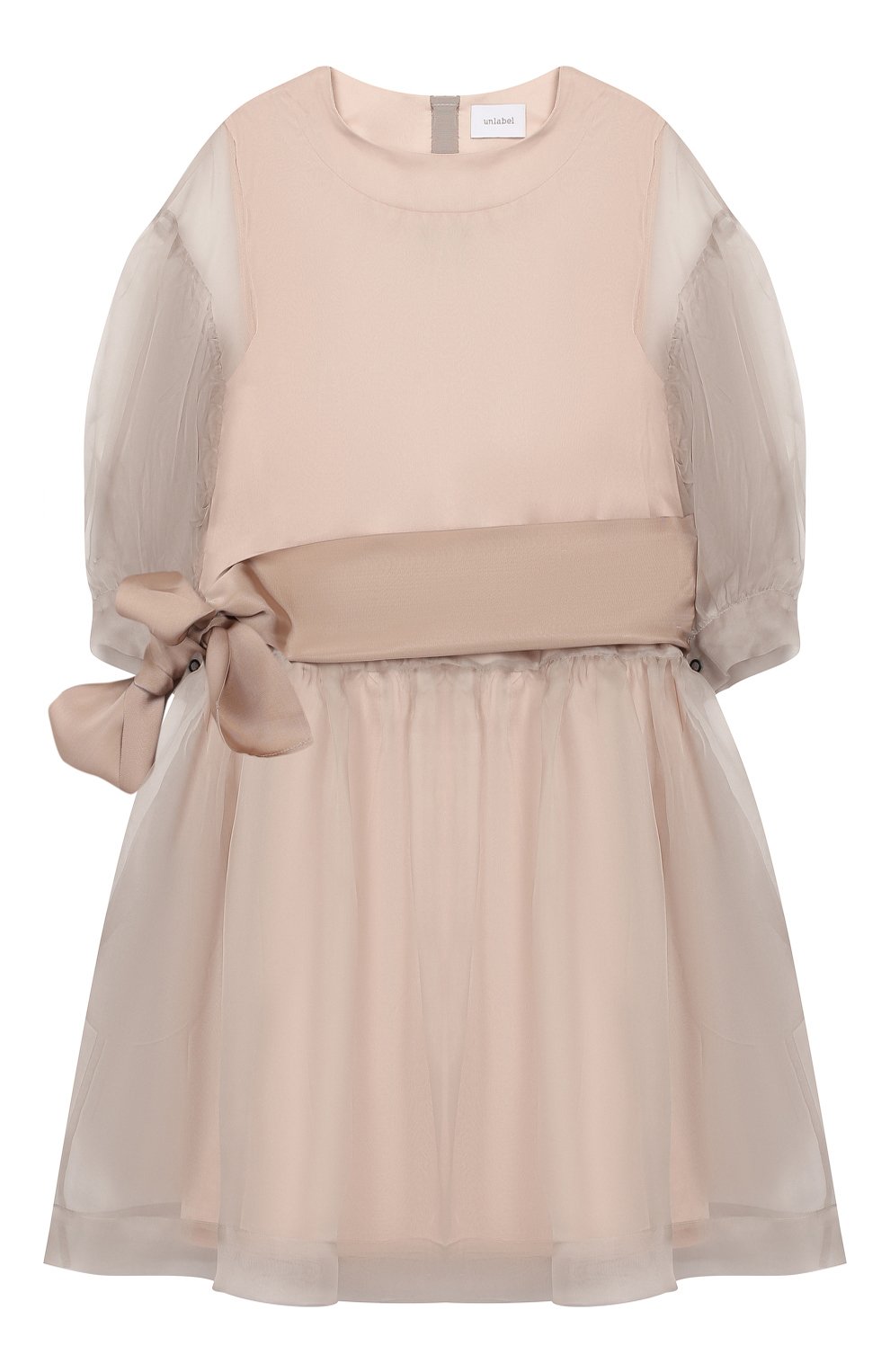 Шелковое платье с поясом UNLABEL, арт. RUM0I/3-1101/12A-16A, фото 1