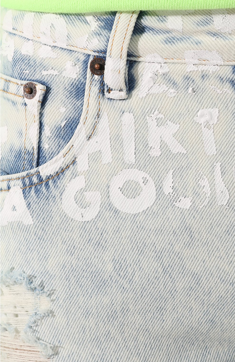 Джинсы прямого кроя MM6, арт. S62LB0012/S30460, фото 5