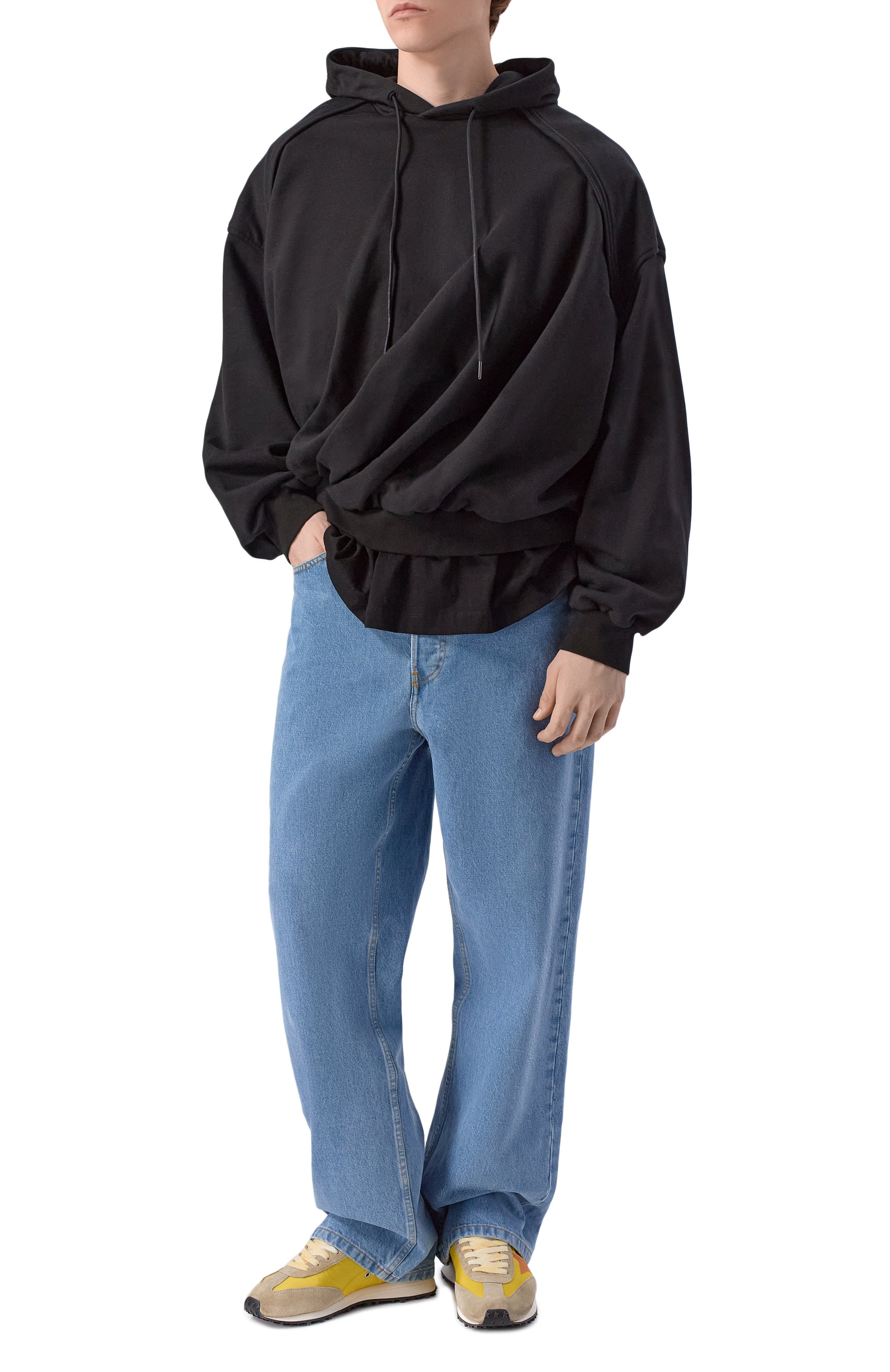 Комбинированные кроссовки marathon GOLDEN GOOSE DELUXE BRAND, арт. GMF00683.F005462, фото 2