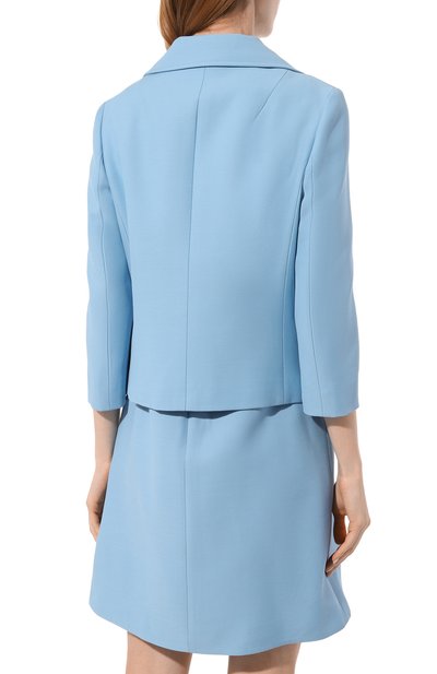 Жакет из шелка и шерсти GUCCI, арт. 623766 ZAD88, фото 4