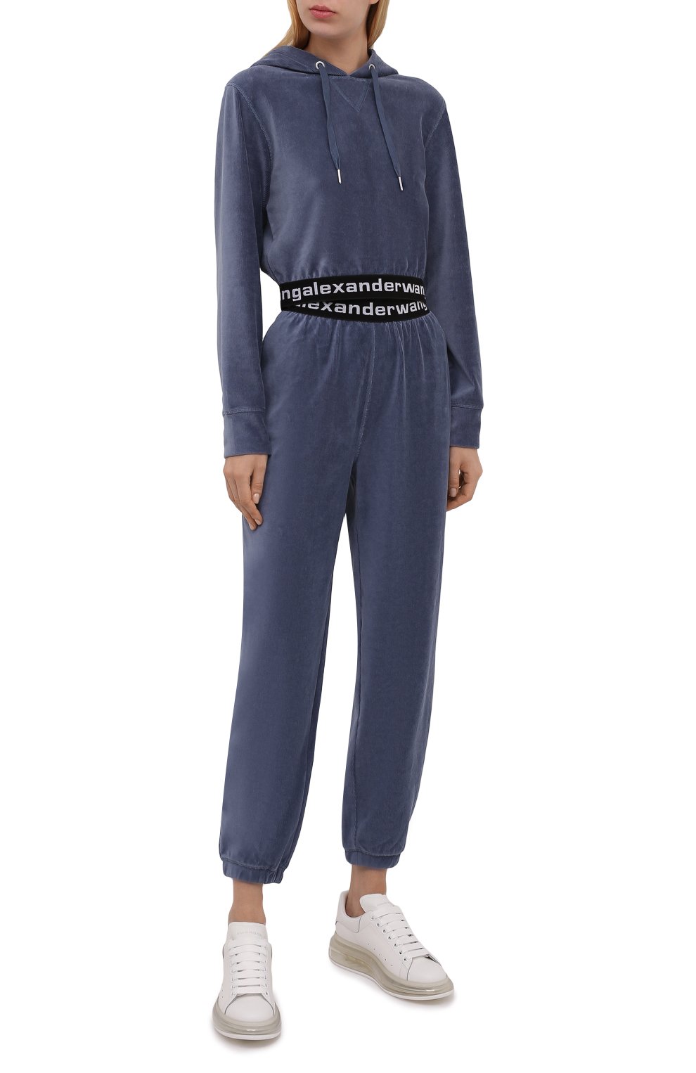 Вельветовые джоггеры ALEXANDERWANG.T, арт. 4CC1204024, фото 2