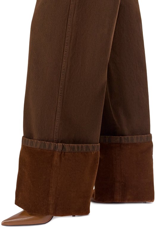 Джинсы Dries Van Noten 252-010931-2396 Коричневый  252-010931-2396 Фото 5