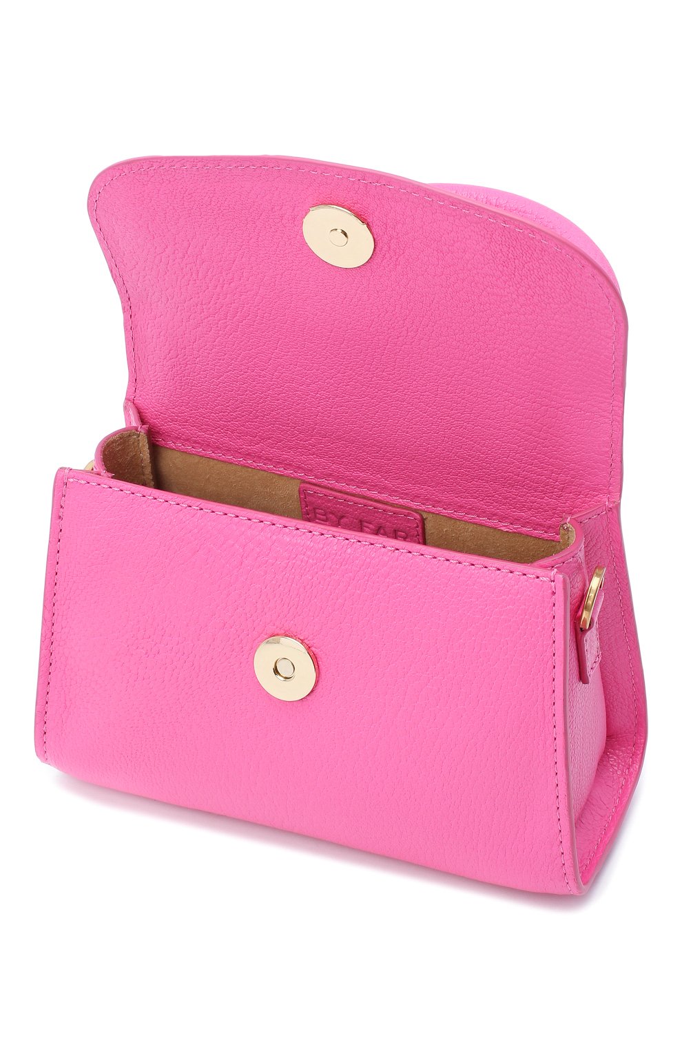 Сумка mini BY FAR розового цвета по цене 55150 руб., арт. 20PFMINAHTPGRLSMA, фото 4 Сумка mini BY FAR, арт. 20PFMINAHTPGRLSMA, фото 4