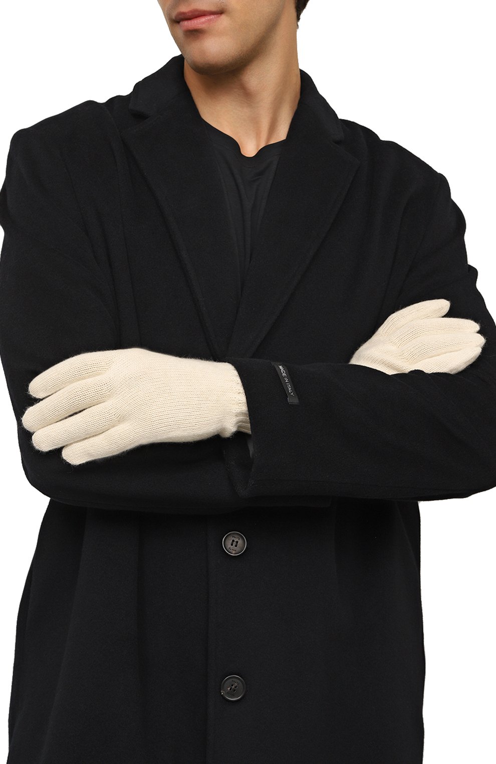 Кашемировые перчатки COLOMBO, арт. GU00064/2-26KI, фото 2