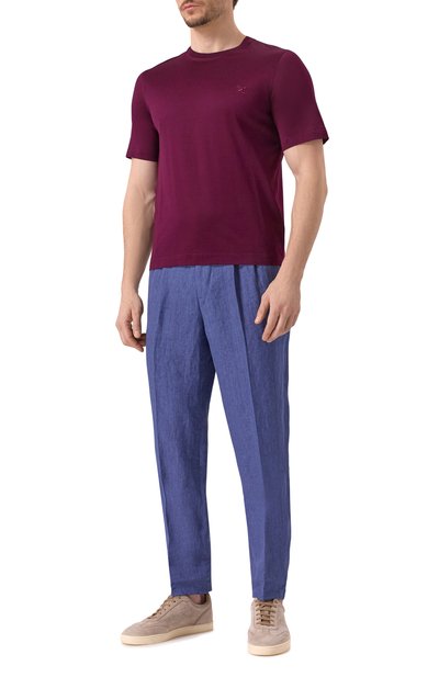 Хлопковая футболка ZILLI, арт. TSR02DM0110VZLI00, фото 2