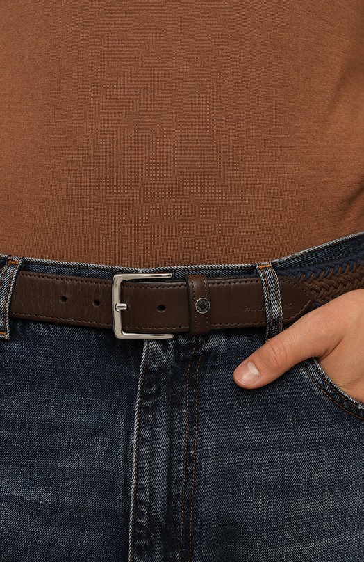 Ремень Paul&Shark 14316007 Коричневый  14316007 Фото 2