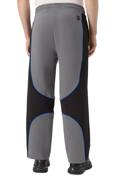 Хлопковые брюки hugo x rb HUGO темно-серого цвета по цене 23950 руб., арт. 50542822, фото 4 Хлопковые брюки hugo x rb HUGO, арт. 50542822, фото 4