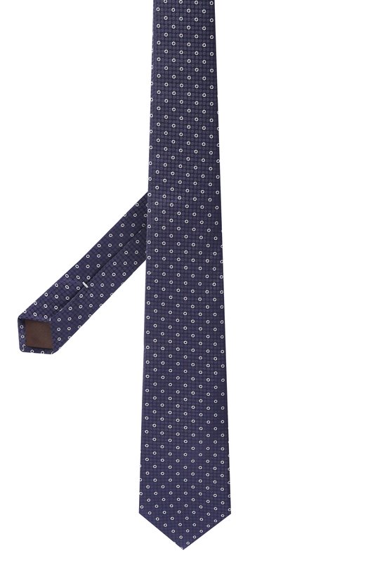 Шелковый галстук Canali 18/HJ04522 Синий  18/HJ04522 Фото 3