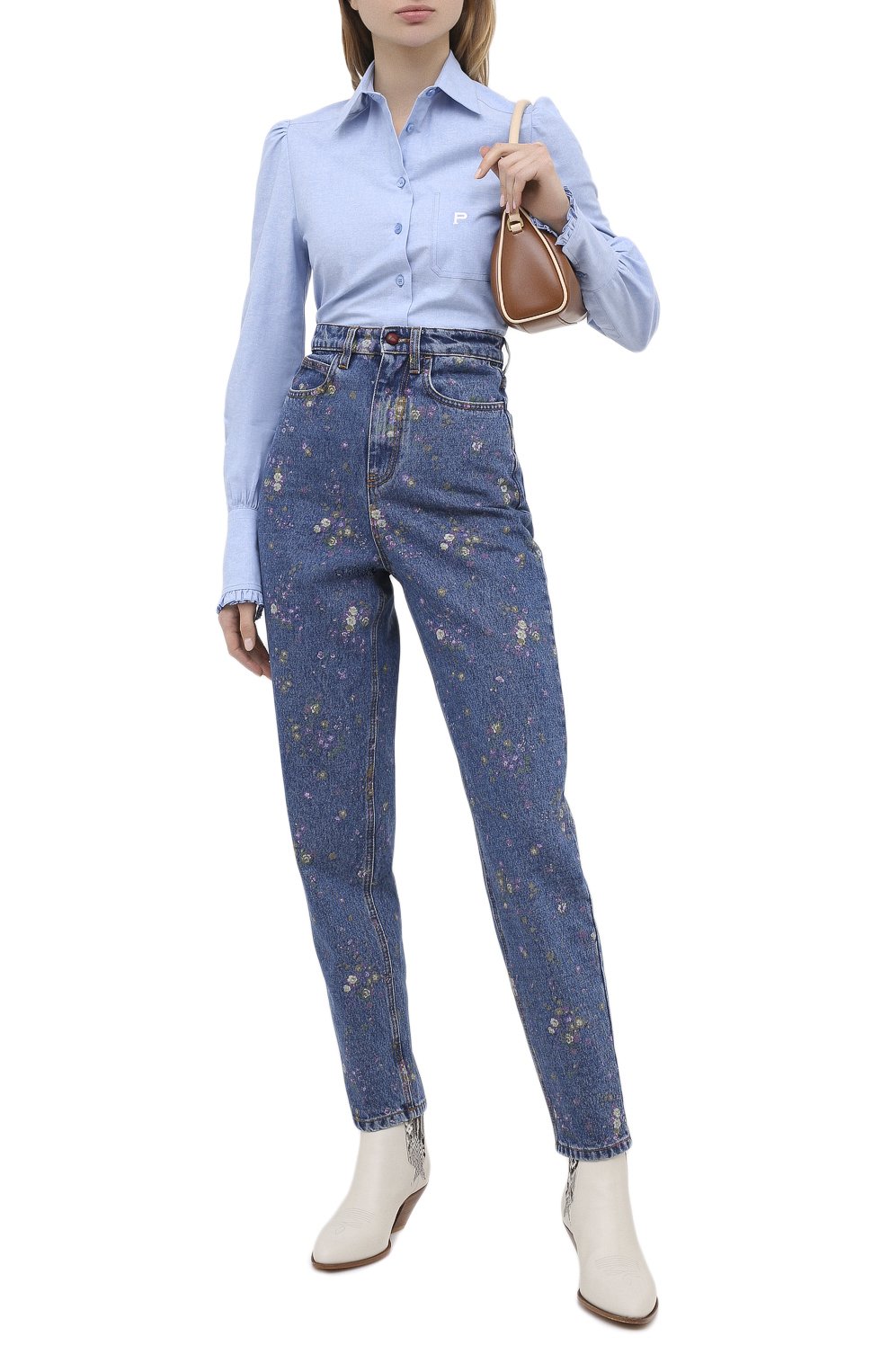 Хлопковая рубашка PHILOSOPHY DI LORENZO SERAFINI, арт. A0220/5725, фото 2