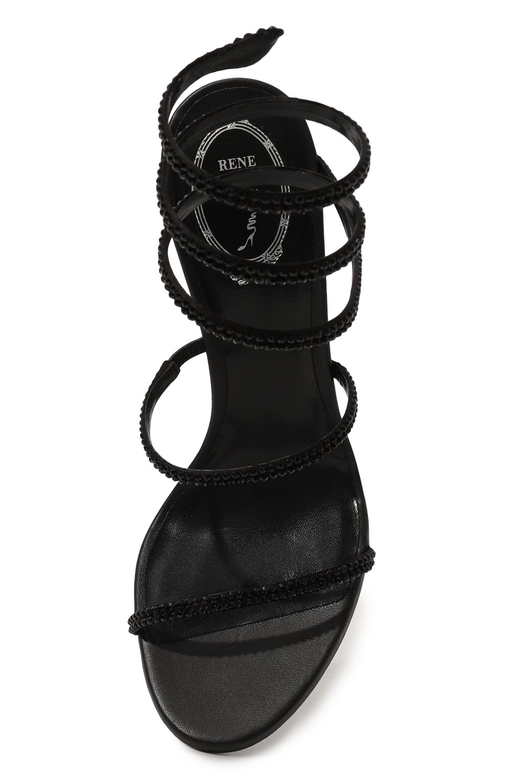 Кожаные босоножки cleo RENE CAOVILLA, арт. C10311-105/R001, фото 6