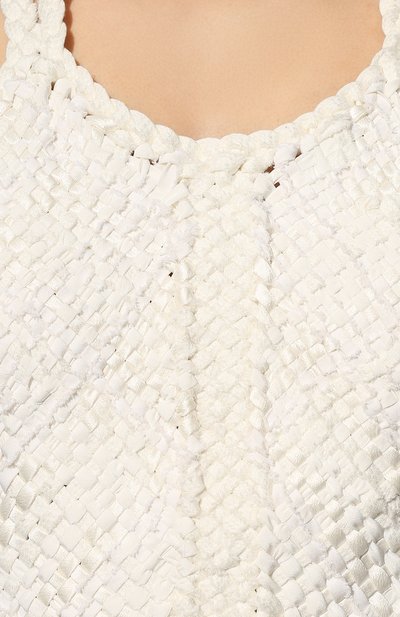 Топ из шелка и льна CHLOÉ, арт. CHC22SHT21485, фото 5