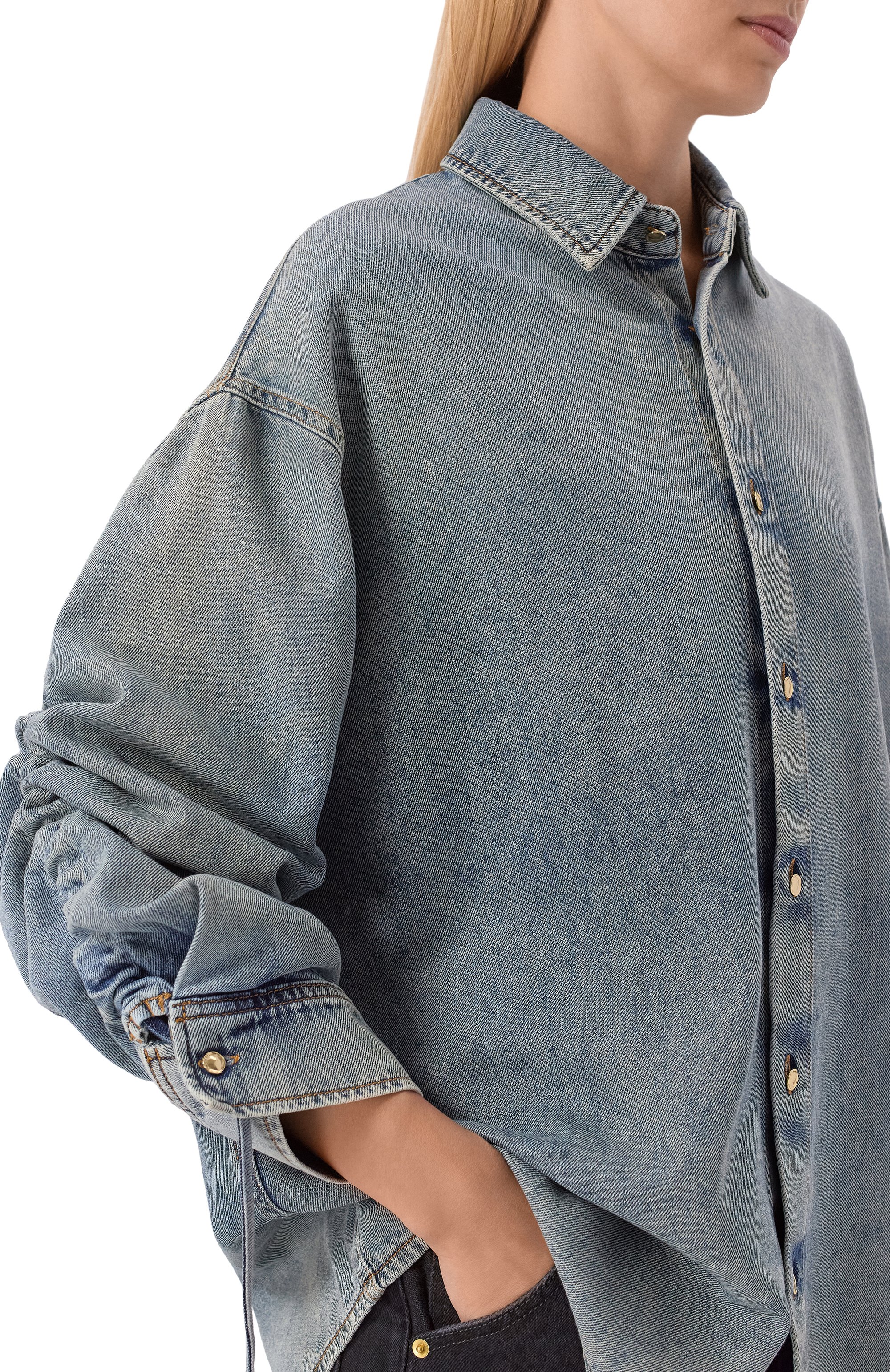 Джинсовая рубашка keanu DARKPARK, арт. WSH16/TBL01, фото 5