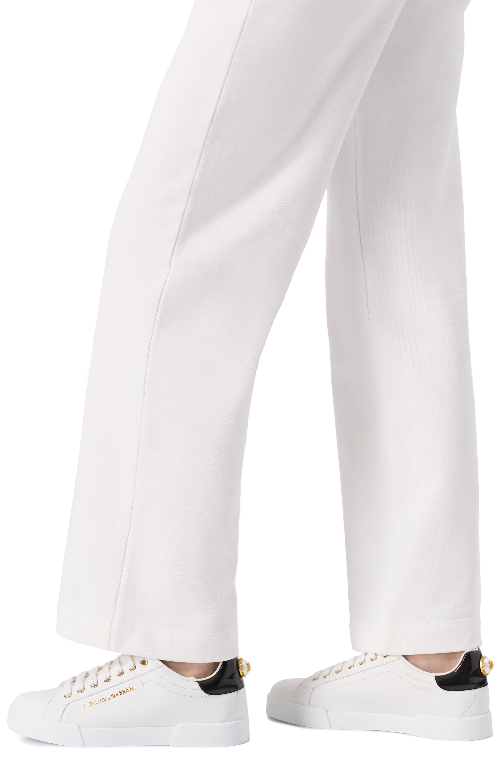 Кожаные кеды portofino DOLCE & GABBANA, арт. CK2329/AH506, фото 3