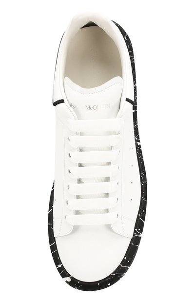 Кожаные кеды oversized ALEXANDER MCQUEEN, арт. 586174/WHWKA, фото 5