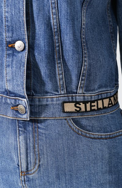 Джинсовая куртка STELLA MCCARTNEY синего цвета по цене 75550 руб., арт. 600260/SNH59, фото 5 Джинсовая куртка STELLA MCCARTNEY, арт. 600260/SNH59, фото 5