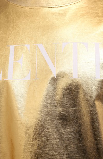 Хлопковая футболка VALENTINO, арт. WV0MG10E7V0, фото 5
