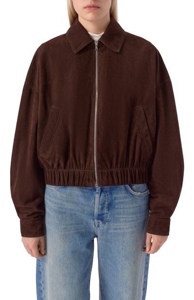 Замшевый бомбер MASLOV, арт. MZK07, фото 3