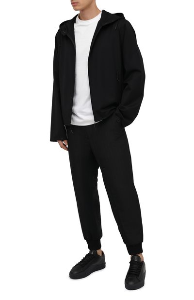 Кожаные кеды yuben low Y-3, арт. FX0566/M, фото 2