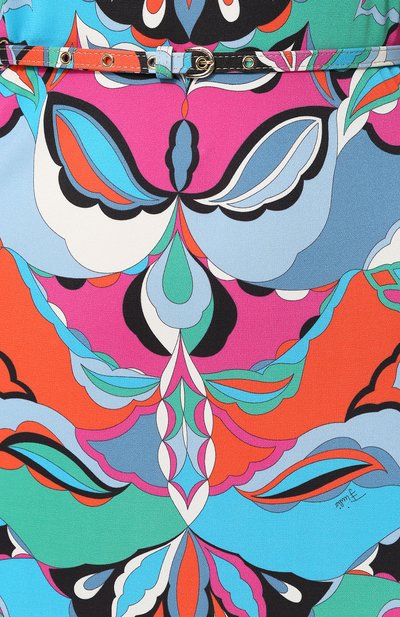 Платье с поясом и принтом EMILIO PUCCI, арт. 8UJG53/8U744, фото 5