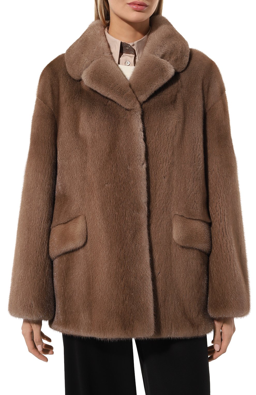 Шуба из меха норки VICTORIA KUSENKOVA, арт. 761900033634, фото 3