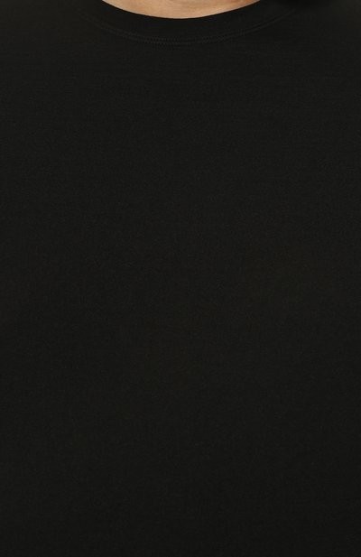 Футболка из шелка и хлопка KIRED черного цвета по цене 35950 руб., арт. WBACI0MW7521505001/64-74, фото 5 Футболка из шелка и хлопка KIRED, арт. WBACI0MW7521505001/64-74, фото 5