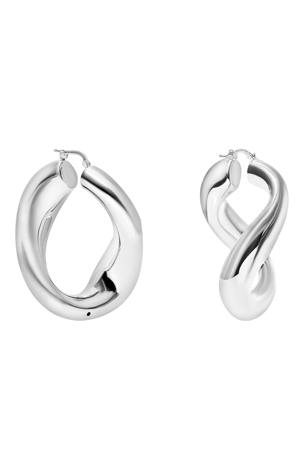 Серьги JIL SANDER серебряного цвета по цене 54250 руб., арт. J12VG0033 J12002, фото 3 Серьги JIL SANDER, арт. J12VG0033 J12002, фото 3