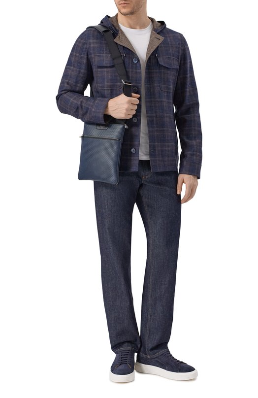 Сумка Serapian Milano SRSTSMML679423C Синий  SRSTSMML679423C Фото 7