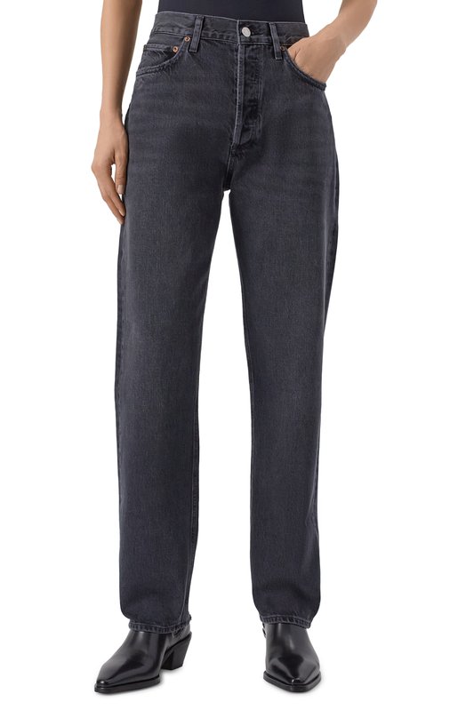 Джинсы 90’s Pinch Waist Agolde A154C-1157 Чёрный  A154C-1157 Фото 3