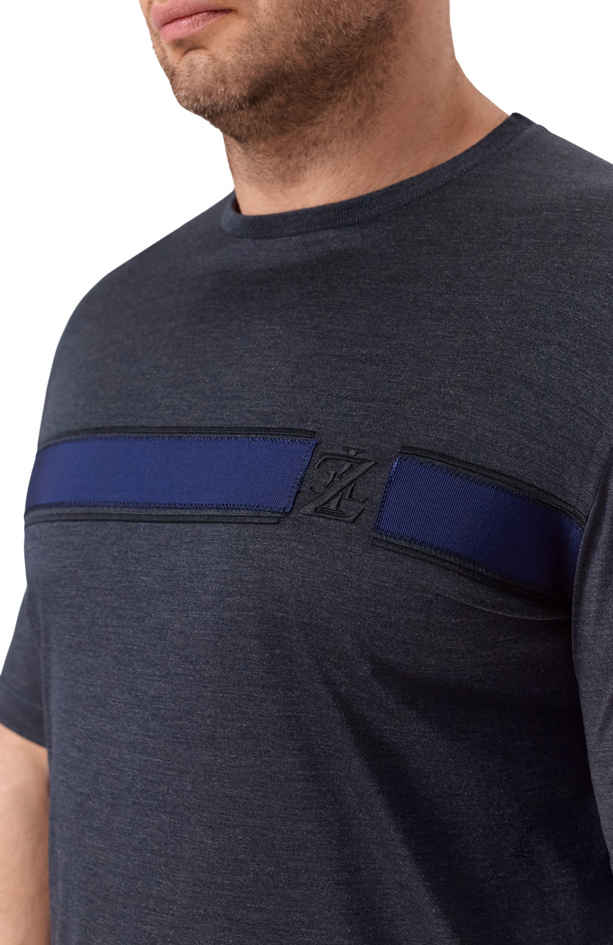 Шелковая футболка ZILLI, арт. TSR02AM0608VZLE01, фото 5