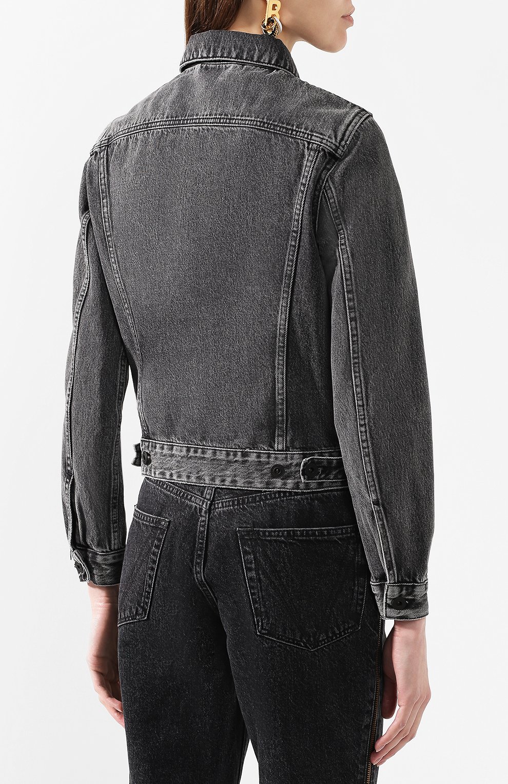 Джинсовая куртка OFF-WHITE, арт. 0WYE012R207740687500, фото 4