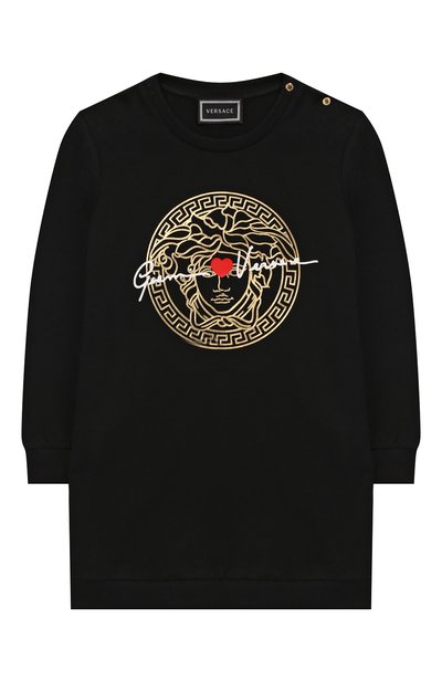 Хлопковое платье VERSACE, арт. YA000143/YA00077, фото 1