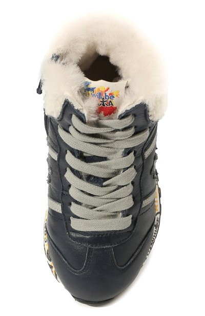 Высокие кроссовки из кожи PREMIATA WILL BE, арт. ADAM M/16M81760/T0D, фото 4