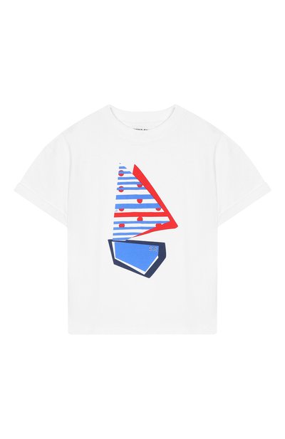 Хлопковая футболка SONIA RYKIEL ENFANT, арт. 19S1TS24