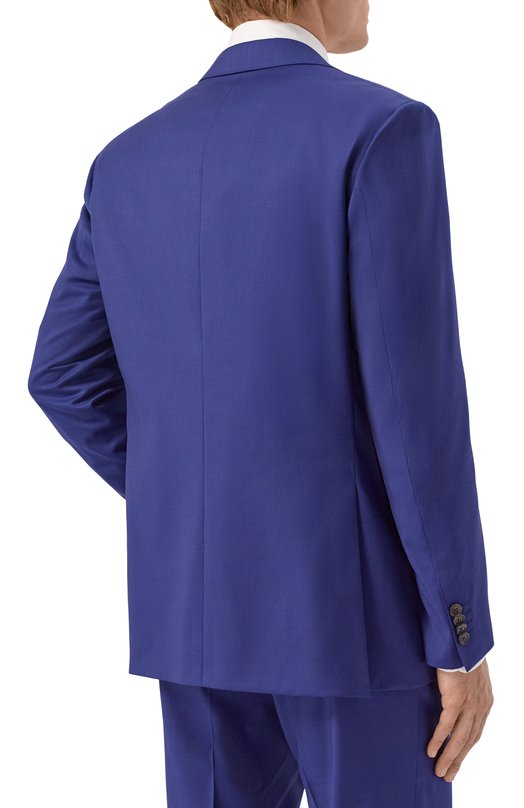 Шерстяной костюм Corneliani 266008-2618150_SET Синий  266008-2618150_SET Фото 3
