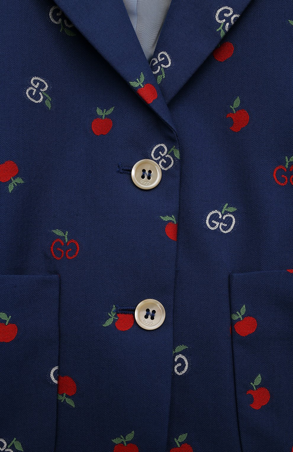 Хлопковый жакет GUCCI, арт. 604088 XWAH3, фото 3