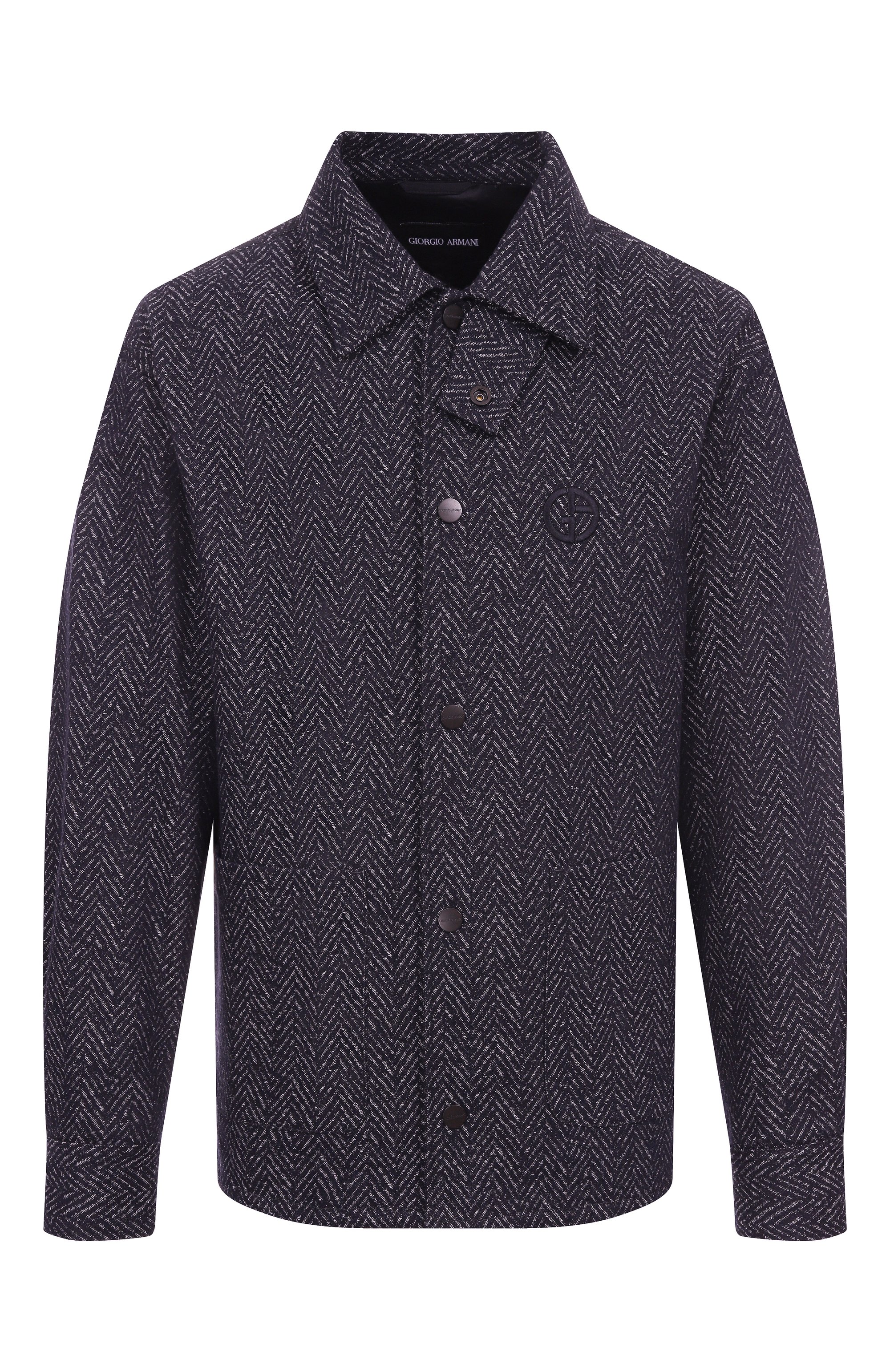 Хлопковая куртка-рубашка GIORGIO ARMANI, арт. GM002072/AF19617, фото 1