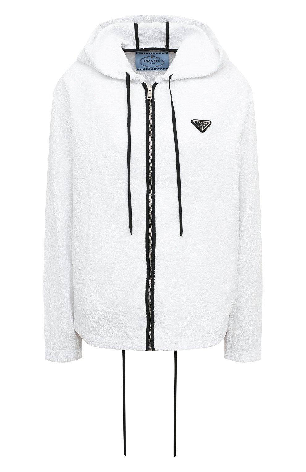 Хлопковый кардиган PRADA, арт. P500M-1ZR3-F0009-211, фото 1