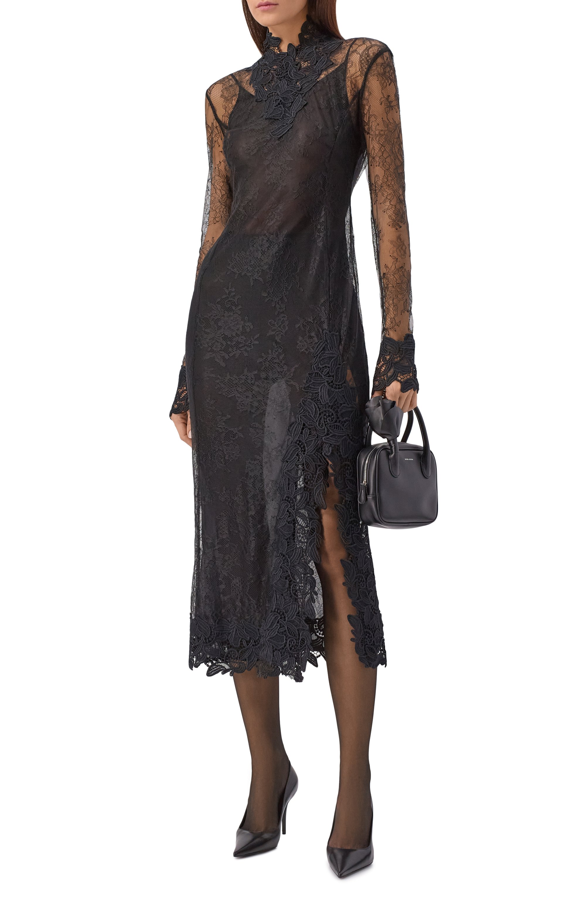 Платье BLUMARINE черного цвета по цене 156000 руб., арт. 4A379A, фото 2 Платье BLUMARINE, арт. 4A379A, фото 2