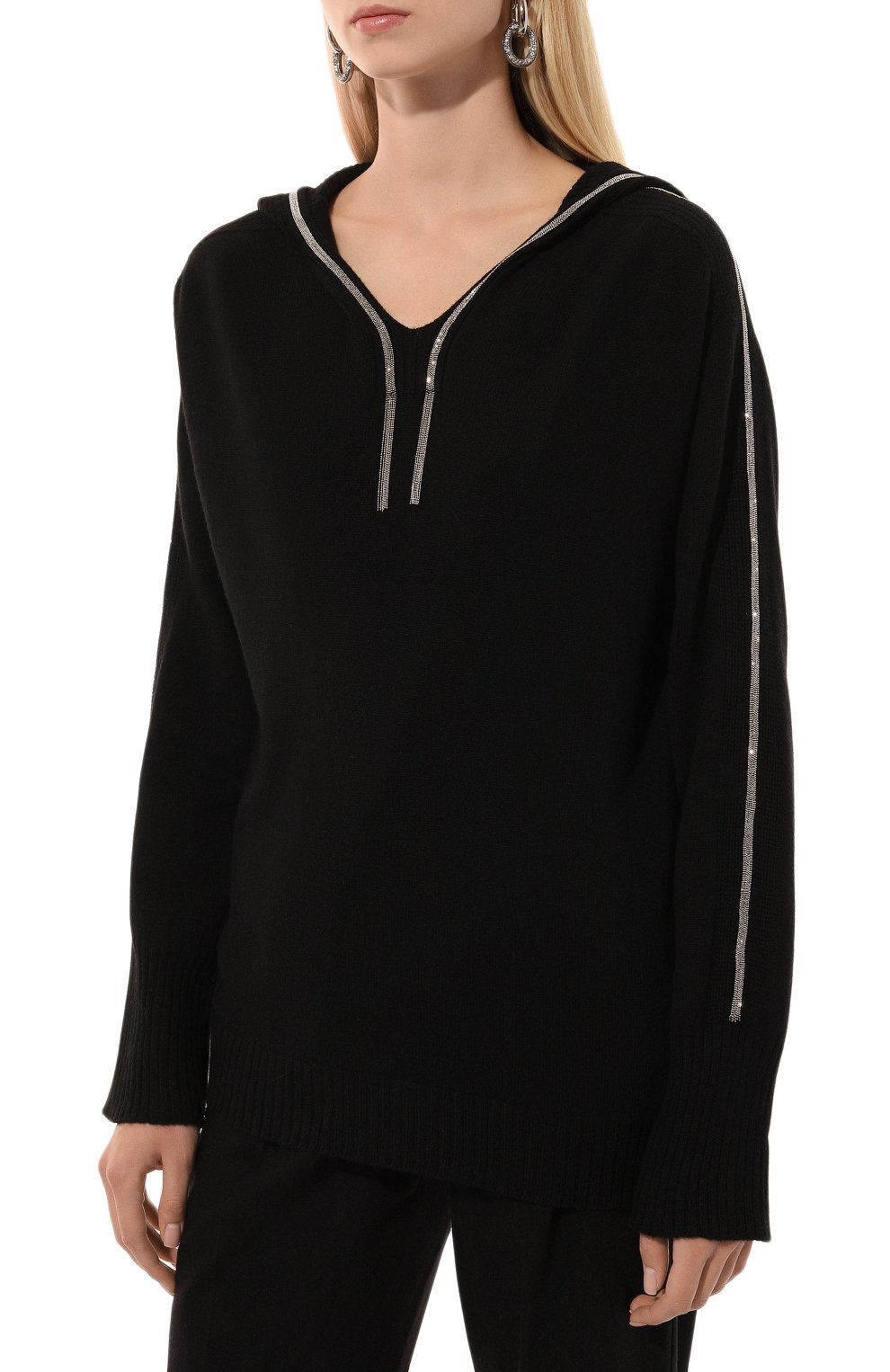 Худи из кашемира и вискозы D.EXTERIOR, арт. 59066, фото 3