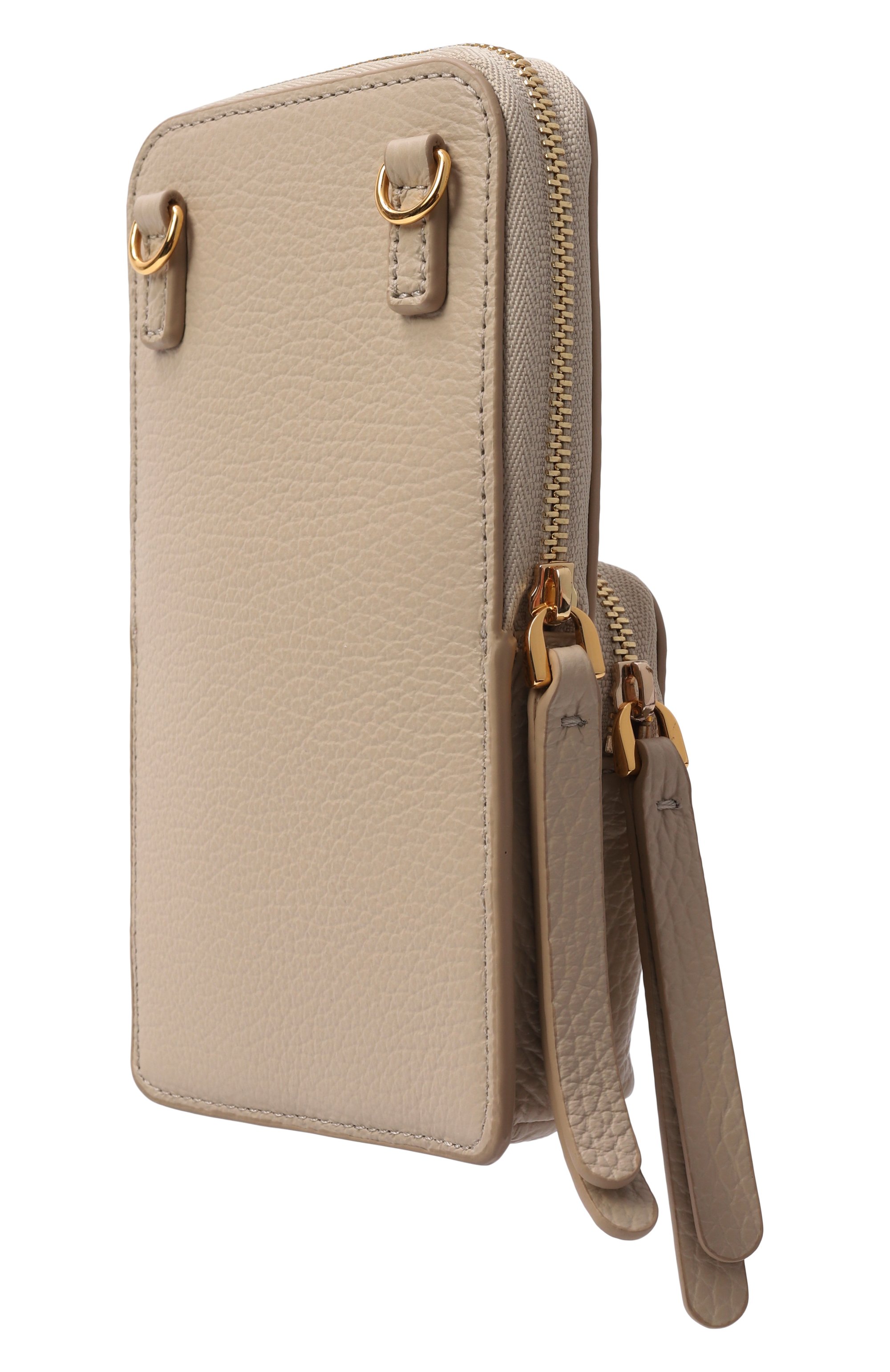 Кожаный чехол pixie для телефона COCCINELLE светло-бежевого цвета по цене 19950 руб., арт. E5PM0270101, фото 2 Кожаный чехол pixie для телефона COCCINELLE, арт. E5PM0270101, фото 2