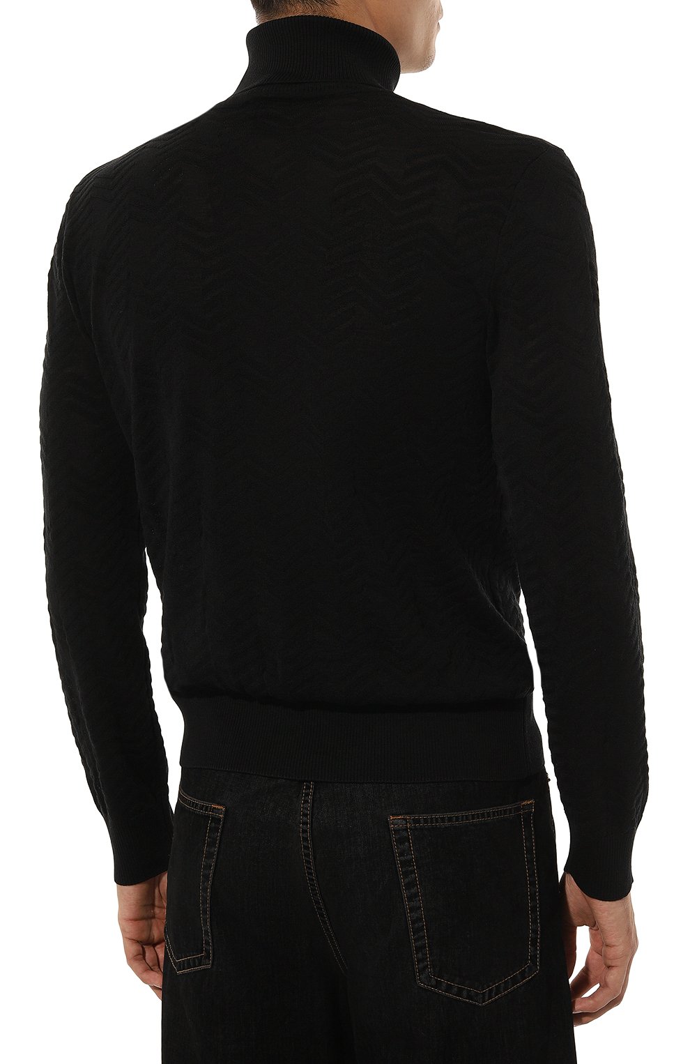 Шерстяная водолазка MISSONI, арт. UC24WN04/BK040K, фото 4