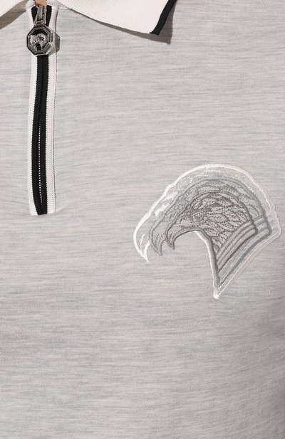 Поло из шелка и хлопка STEFANO RICCI, арт. K818919P31/T23271, фото 5